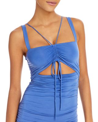 Jonathan Simkhai Lucy Slinky Jersey Cutout Dress | Bloomingdale's