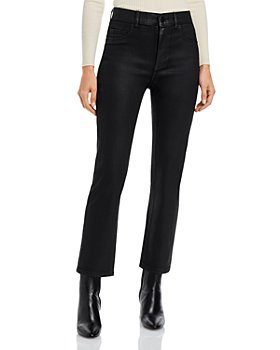 DL1961 - Patti Straight High Rise Jeans in Black Coat