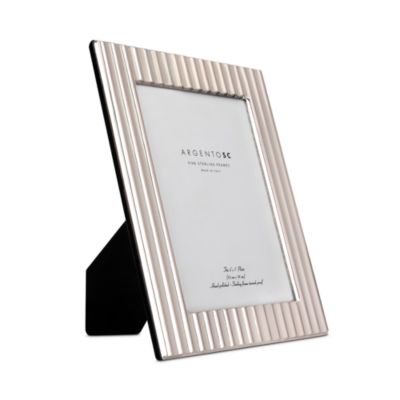 SC Fluted Sterling Silver Picture Frame, 5&amp;quot; x 7&amp;quot; 