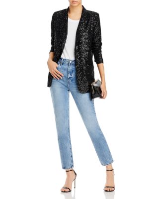 black sequins blazer