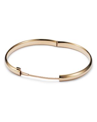 14K Yellow Gold Hinged Bangle - 100% Exclusive