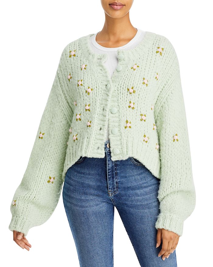In The Garden Floral Cardigan - Boogzel Clothing