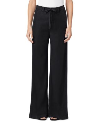Hudson Jeans Drawstring Wide Leg Trousers Bloomingdale's