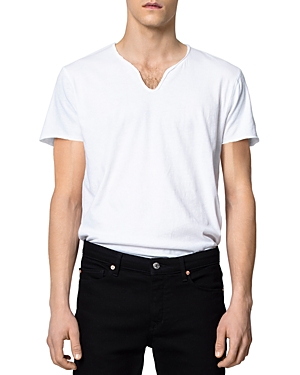 Zadig & Voltaire Graphic-print Short-sleeve T-shirt In White