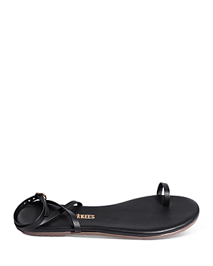 Shop Tkees Women's Phoebe Strappy Sandals In Black
