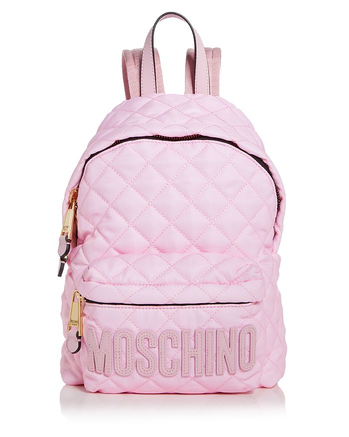 Investeren Additief verschil Moschino Quilted Nylon Backpack | Bloomingdale's