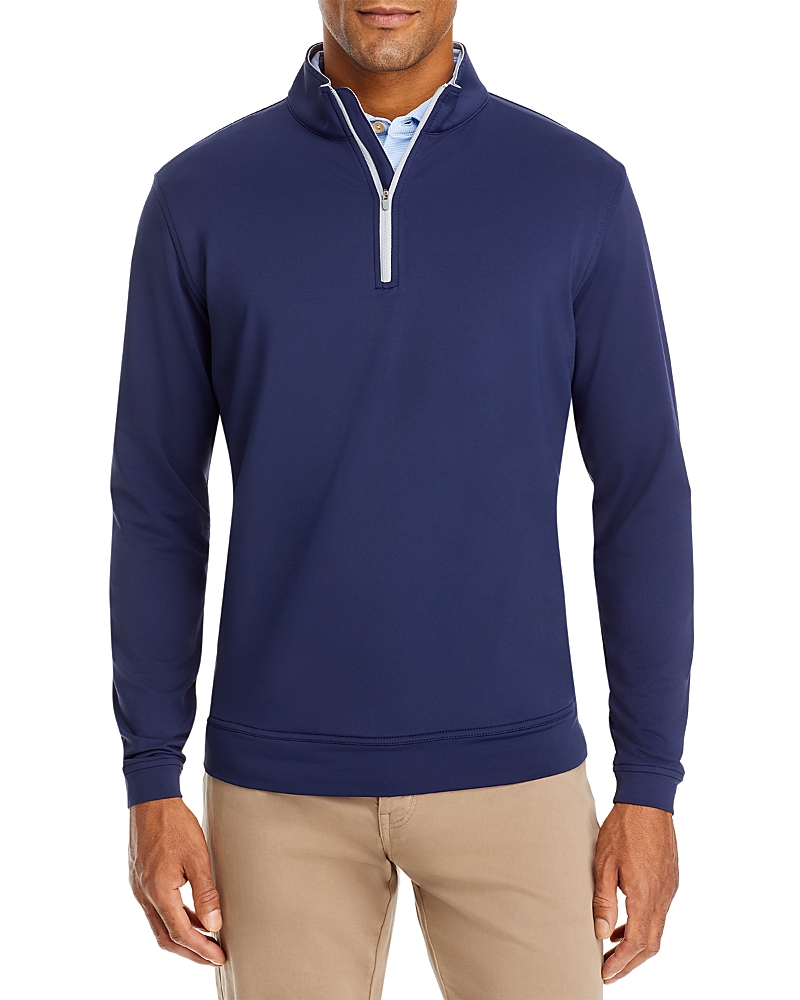 Peter Millar Crown Sport Perth Loop Quarter Zip Performance Pullover