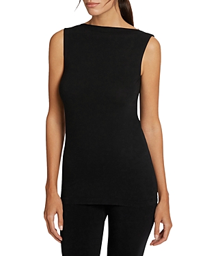 Wolford Aurora Stretch-jersey Tank Top In Black