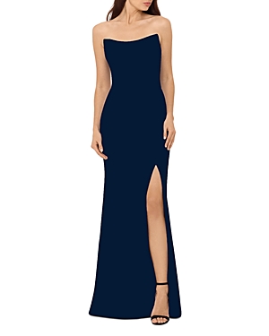 Aqua Strapless Gown - 100% Exclusive In Navy