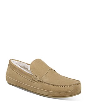 Vince - Gibson Shearling Lined Moc Toe Slippers