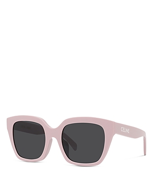 Celine Cl40198f 72a Butterfly Sunglasses In Pink/gray