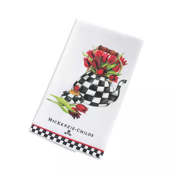 Tulip Tea Kettle Dish Towel