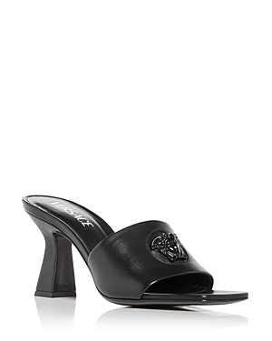 Versace Women's High Heel Slide Sandals