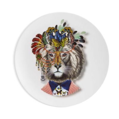 Love Who You Want by Christain Lacroix Dessert Plate "Miss Harlequin"