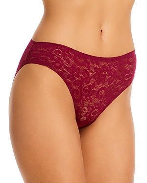Shop Tc Fine Intimates Lace Hipster In Rhododendron