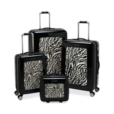 zebra luggage set