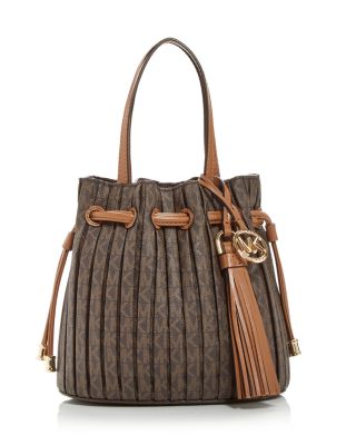 dark brown mk purse