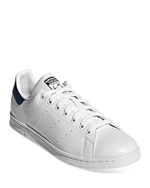 Adidas Originals Men's Stan Smith Low Top Sneakers In White/navy
