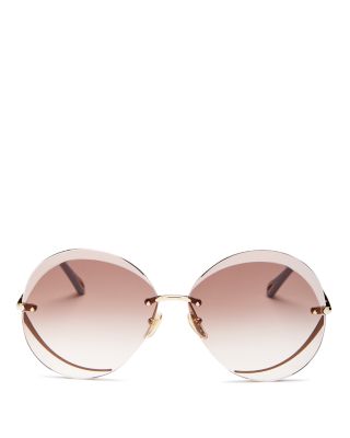 chloe butterfly 64mm sunglasses