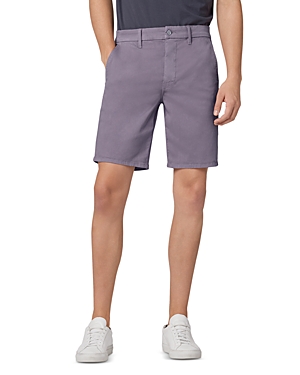 Joe's Jeans Brixton Slim Fit 9 Inch Cotton Shorts In Purple Dove