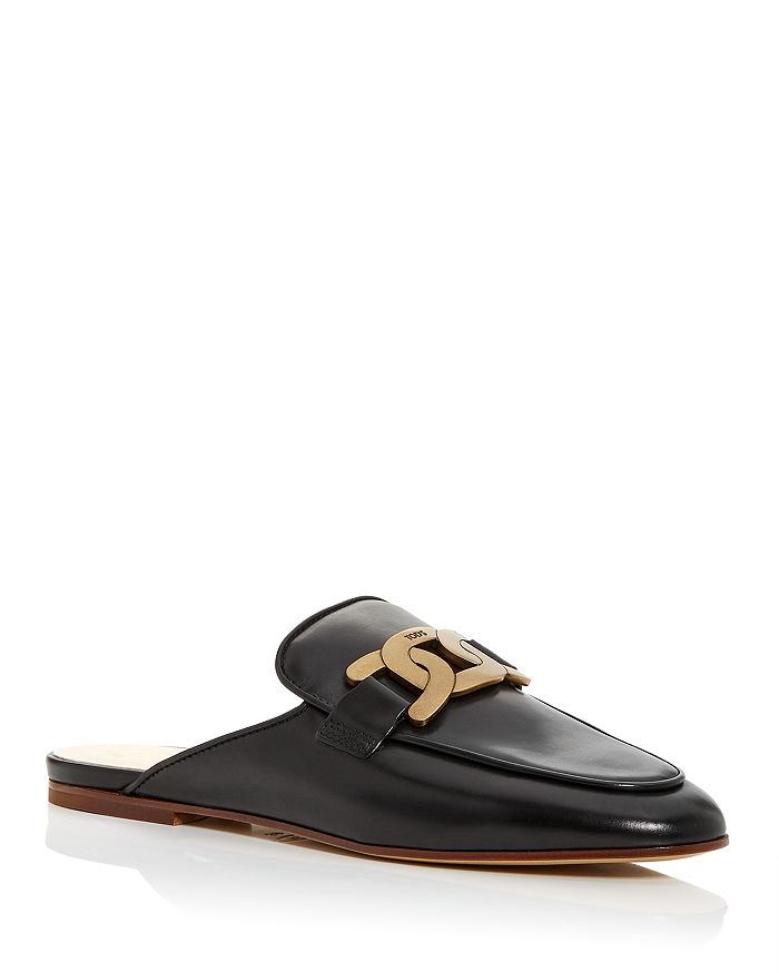 Tod's Women's Sabot Loafer Mules | Bloomingdale's