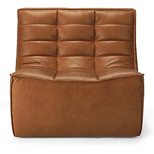 Ethnicraft N701 1 Seater Sofa In Old Saddle Leather