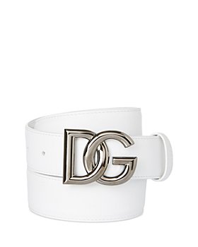 Dolce & Gabbana - Men's Interlocking Logo Leather Belt