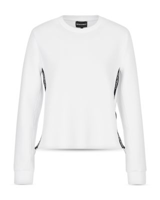 armani tape sweatshirt