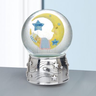 Sweet Dream Silverplated Musical Water Globe