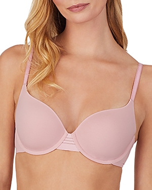 Le Mystere Second Skin Back Smoother T-shirt Bra In Adobe Rose