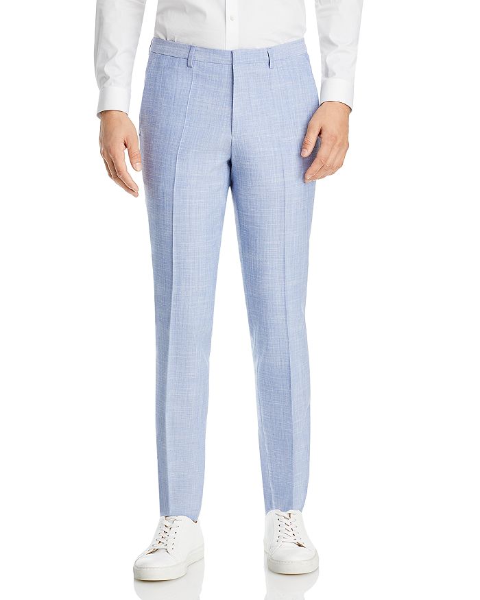 HUGO Hesten Melange Solid Extra Slim Fit Suit Pants | Bloomingdale's