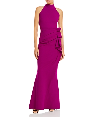 Chiara Boni La Petite Robe Gudrum Sleeveless Mermaid Gown -100% Exclusive In Radicchio
