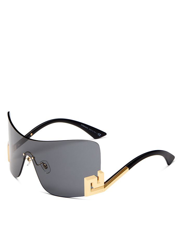 Versace women's outlet shield sunglasses