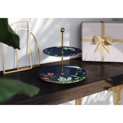 Avarua Porcelain Two Tier Server