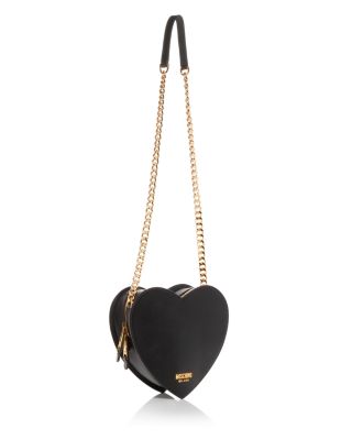 Moschino Heart Shape Leather Shoulder Bag | Bloomingdale's