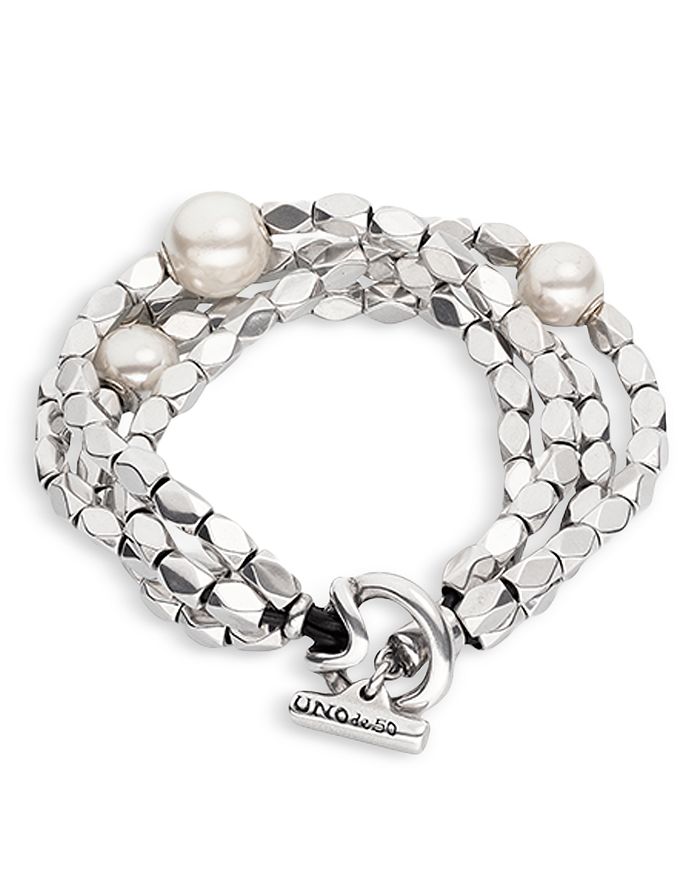 Uno de cheap 50 pearl bracelet