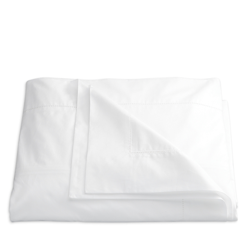 Matouk King Key Largo Duvet Cover In White