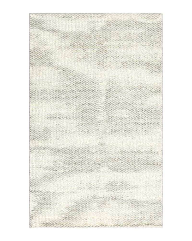 Timeless Rug Designs Solid Elizabeth Area Rug, 9' X 12' In Ivory