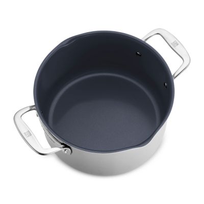 Clad CFX 6-qt Stainless Steel Ceramic Nonstick Dutch Oven 