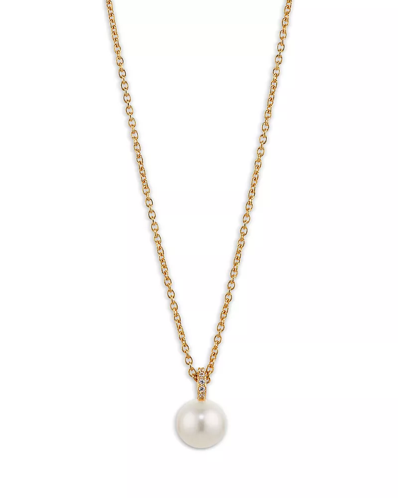 Nadri Cultured Freshwater Pearl Pendant Necklace, 18