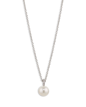 Nadri Freshwater Pearl Pendant Necklace In Metallic