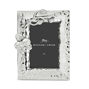 Michael Aram White Orchid Mini Frame In Silver