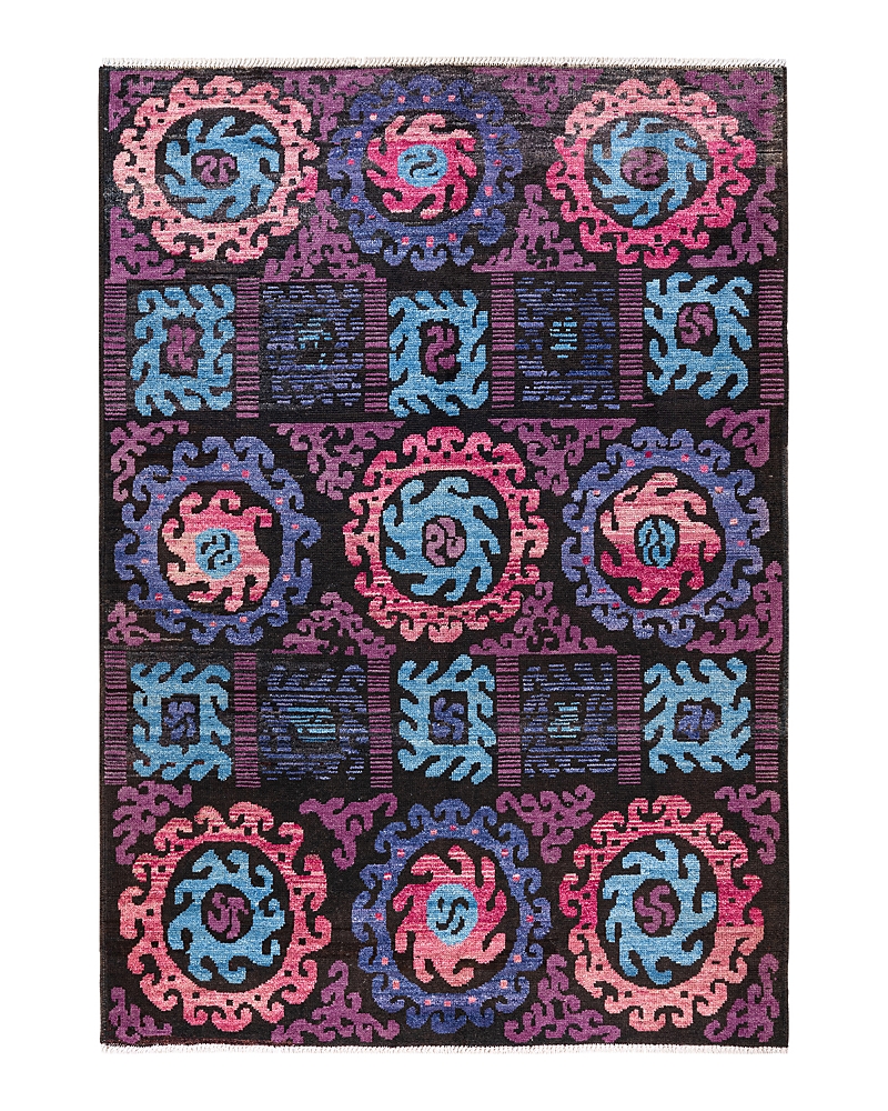 Bloomingdale's Modern M1624 Area Rug, 6'5 x 9'1