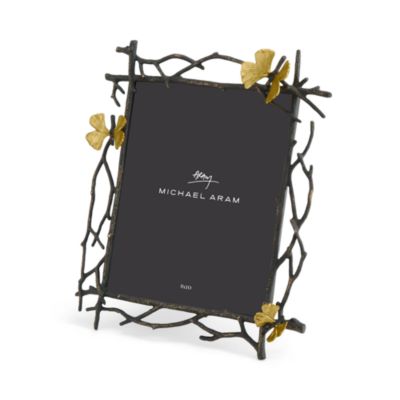 Butterfly Ginkgo Picture Frame, 8" x 10"