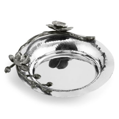 Black Orchid Wine Coaster