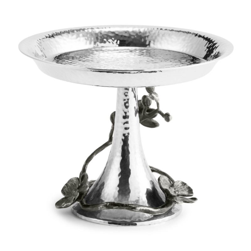 Michael Aram Black Orchid Candy Dish in Nickel Plate