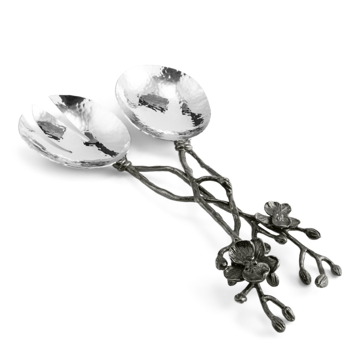Michael Aram Black Orchid Serving Set in Black Nickelplate