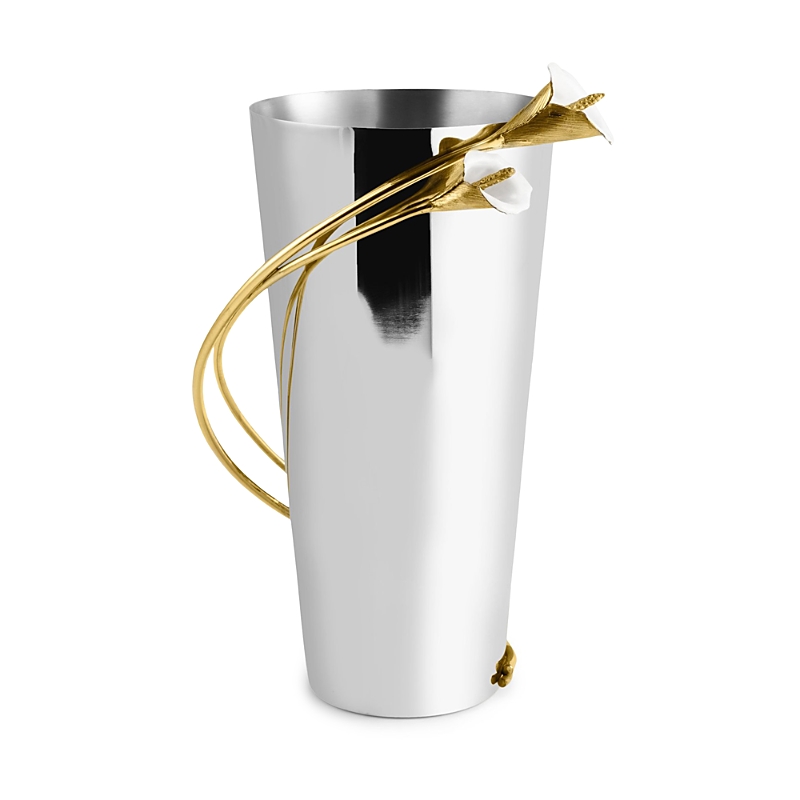 Michael Aram Calla Lily Large Vase In Silver