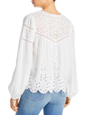 White Eyelet Tops - Bloomingdale's