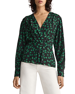 The Kooples Naive Flowers Blouse
